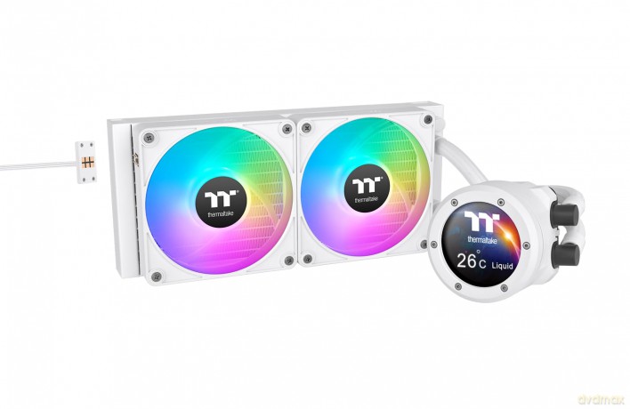 Th240 V2ultra Exargb Cpu Aio White