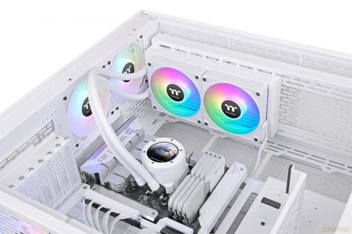 Th240 V2ultra Exargb Cpu Aio White