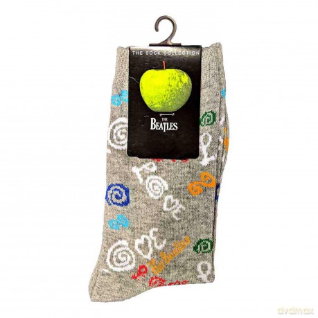 The Beatles Men's Socks: Love