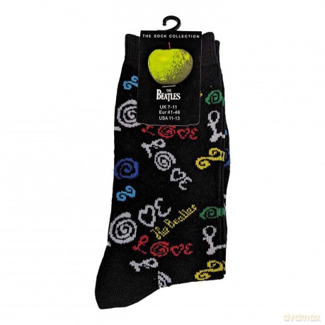 The Beatles Men's Socks: Love