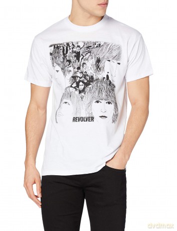 The Beatles Men's Tee: Revolver Album Cover (XX-Large)