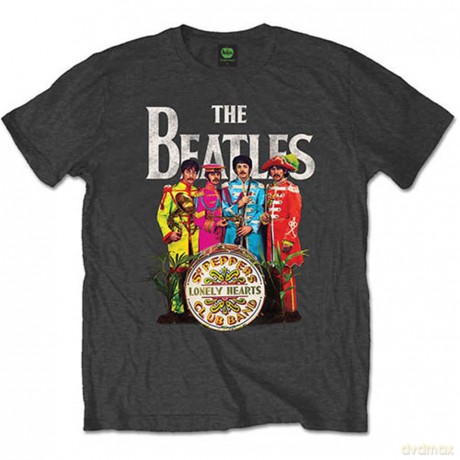 The Beatles Men's Tee: Sgt Pepper (Medium)