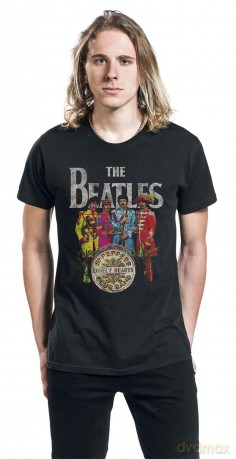 The Beatles Men's Tee: Sgt Pepper (X-Large)