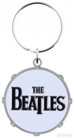 The Beatles Standard Key-Chain: Drum Logo