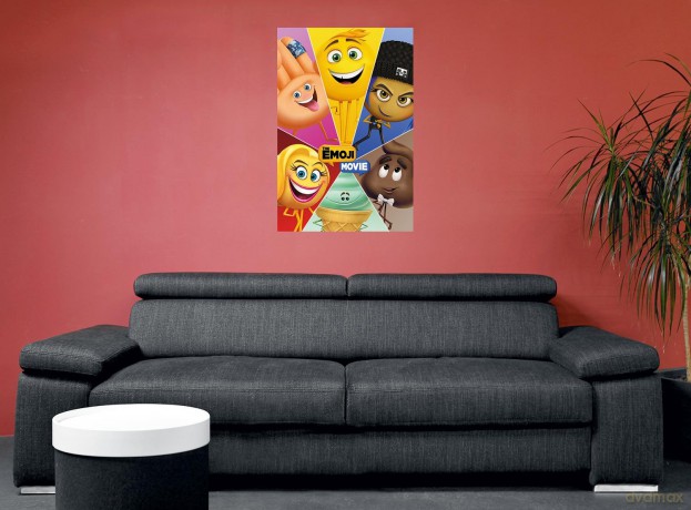 The Emoji Movie Maxi Poster Star Characters 61 X 91,5 Cm