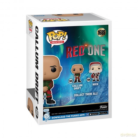 The Red One Pop! Movies Vinyl Figur Cal 9 Cm
