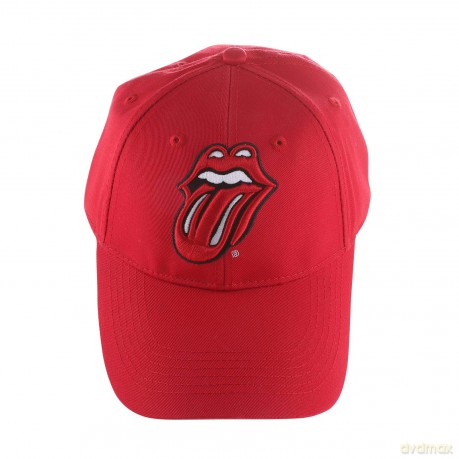 The Rolling Stones Men's Baseball Cap: Classic Tongue (Navy Blue)