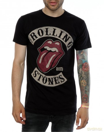 The Rolling Stones Men's Tee: Tour 1978 (Small)