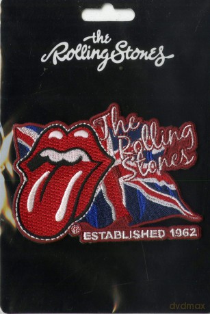 The Rolling Stones Standard Patch: Dragon with Iron On Finish