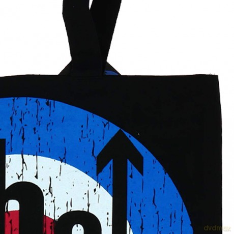 The Who Cotton Tote Bag: Target (with zip top)
