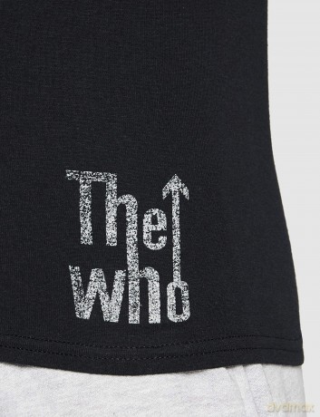 The Who Men's Tee: Target Distressed (Small)