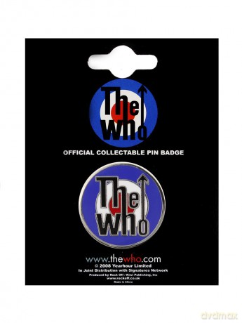 The Who Pin Badge: Target