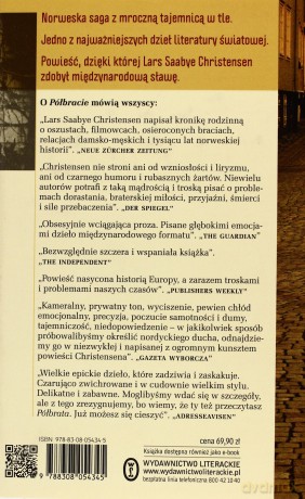 Półbrat tw - Lars Saabye Christensen [KSIĄŻKA]