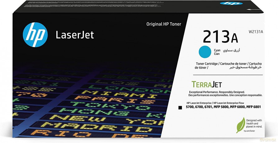 Toner Originale Ciano Hp 213a