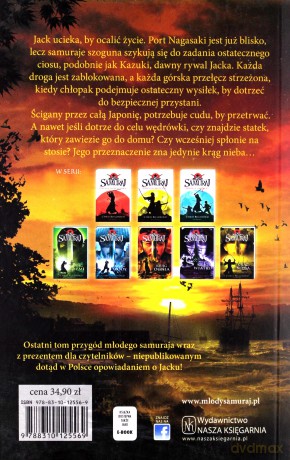 Krąg nieba młody samuraj tom 8 - Chris Bradford [KSIĄŻKA]