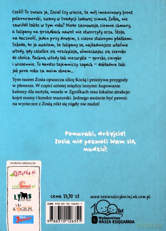 Zosia z ulicy kociej na wycieczce - Agnieszka Tyszka [KSIĄŻKA]