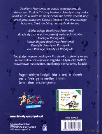 Wielka księga detektywa pozytywki tw - Grzegorz Kasdepke [KSIĄŻKA]