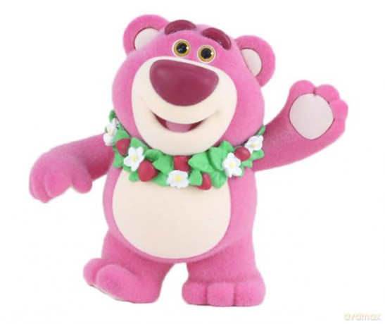 Toy Story Lotso w/Necklace Flocked