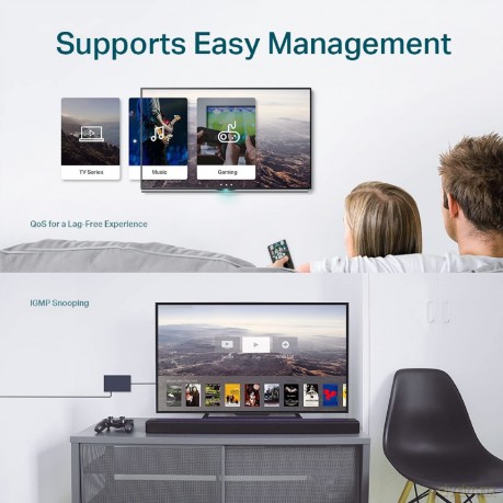 Tp-Link Tl-Sg108e 8 Port Gigabit Easy Smart Switch