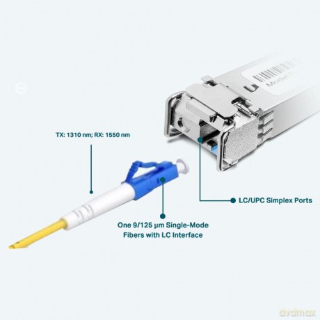 Tp-Link Tl-Sm321b 1000base-Bx Wdm Bi-Directional Sfp Module