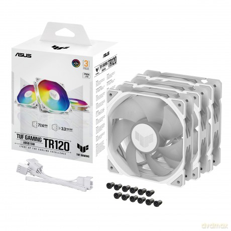 Tr120 Fan Argb White 3in1