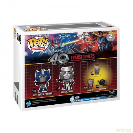 Transformers Retro Series Pop! Movies Vinyl Figure