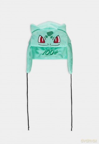 Trapper Hat Pokemon Bulbasaur Plush 56cm
