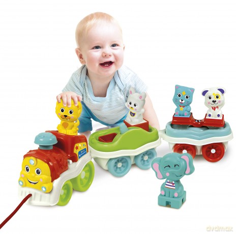Trenino Degli Animali 3 In 1