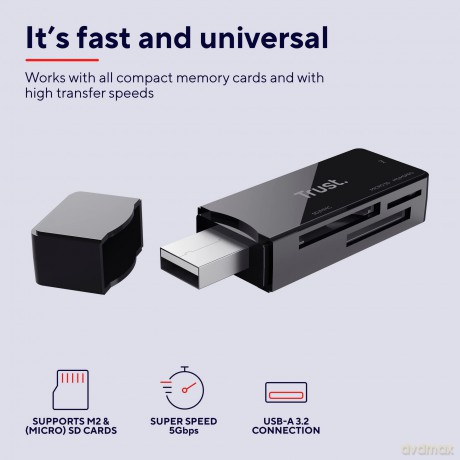 Trust Nanga Usb3.1 Cardreader