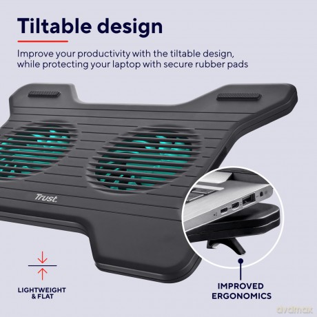 Trust Xstream Notebook Cooling Stand Breeze Black