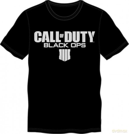 T-Shirt Call Of Duty Black Logo M
