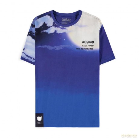 T-Shirt Deluxe Pokemon Gengar XS