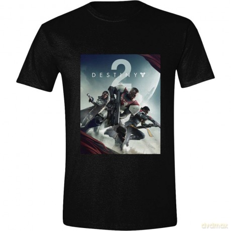 T-Shirt Destiny 2 nera con logo XL