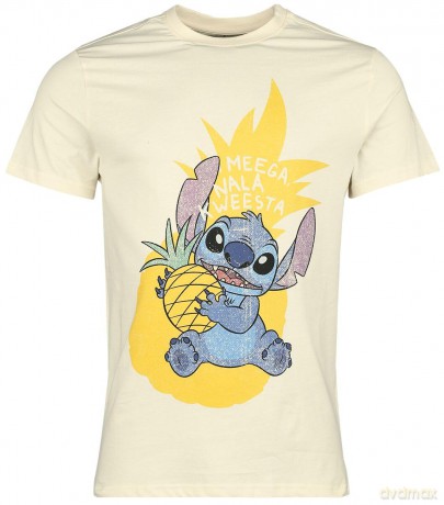 T-Shirt Disney Stitch Ananas L