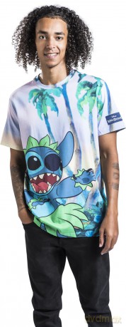 T-Shirt Disney Stitch Hula S