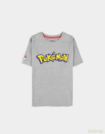 T-Shirt Pokemon Logo Donna XXL