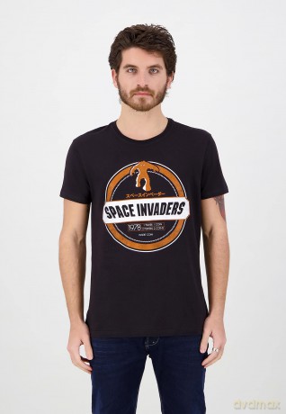 T-Shirt Space Invaders Monster Invader L