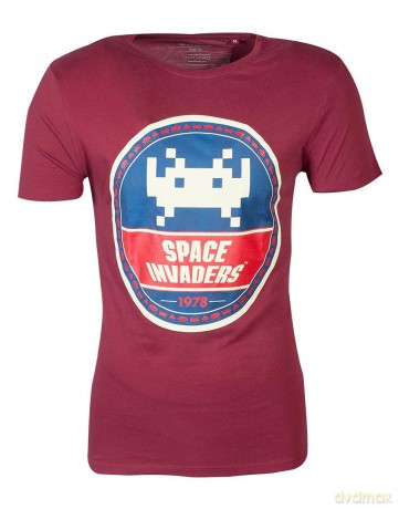 T-Shirt Space Invaders Round Invader XL