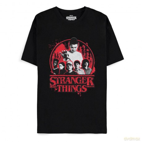 T-Shirt Stranger Things Group XL