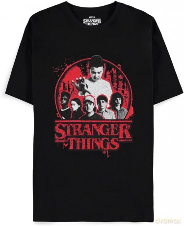 T-Shirt Stranger Things Group XXL