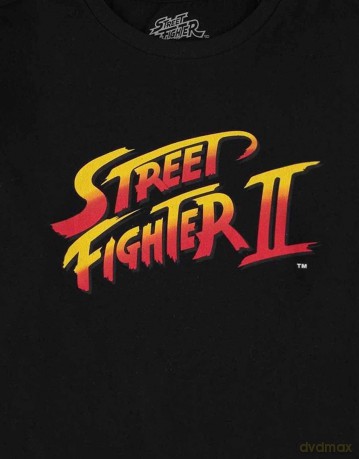 T-Shirt Street Fighter II Logo L