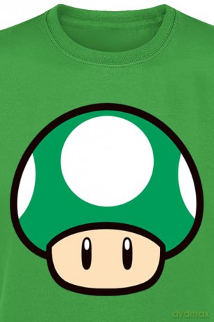 T-Shirt Super Mario 1-Up S