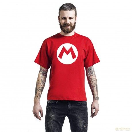T-Shirt Super Mario Logo L