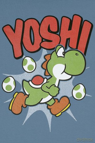 T-Shirt Super Mario Logo M