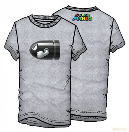 T-Shirt Super Mario Proiettile XL