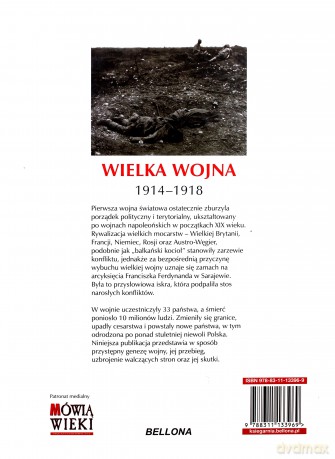 Wielka wojna 1914-1918 tw - Iwona Kienzler [KSIĄŻKA]
