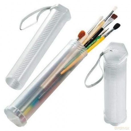 Tubo Portapennelli In Plastica