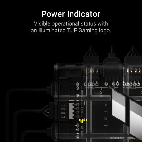 Tuf Gaming Argb Pwm Fan Hub