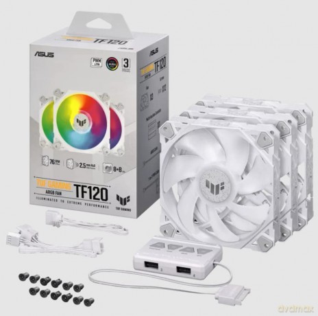 Tuf Gaming Tf120 Argb White 3in1