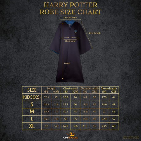 Tunica Harry Potter Corvonero L